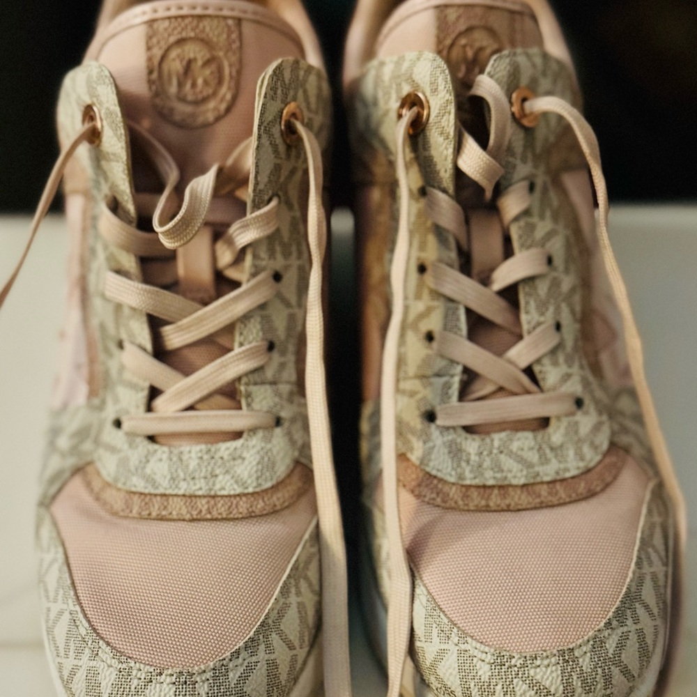 Stylish Women's Sneakers in Pink by Michael Kors